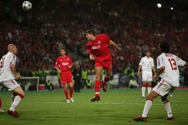 Steven Gerrard - Istanbul - 2005 Champions League Final