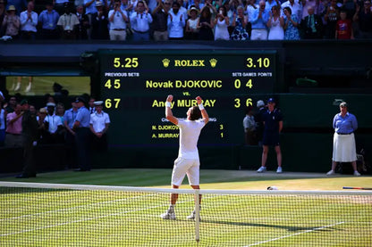 Andy Murray winning Wimbledon 2013