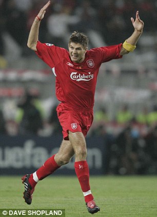 Steven Gerrard - Istanbul - 2005 Champions League Final