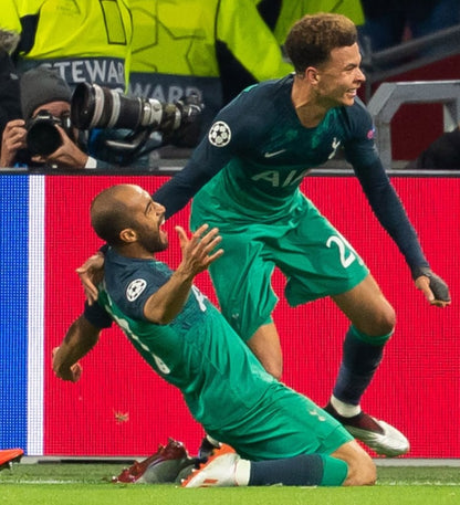 Lucas Moura and Dele Alli - Moura's hat trick vs Ajax 2019