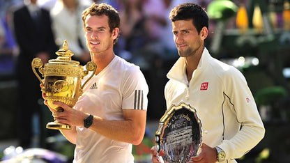 Andy Murray winning Wimbledon 2013