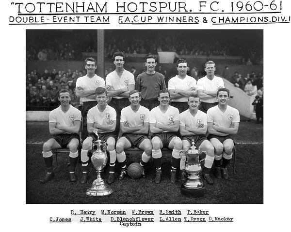 Tottenham Hotspur - Double Winners 1961